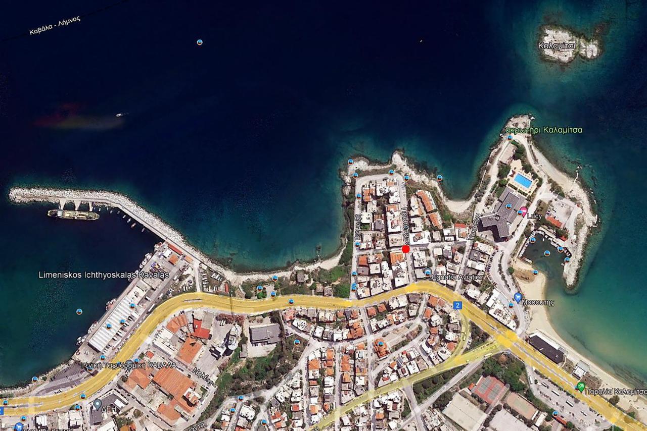 Urban Kalamitsa Beach Appartment Kavála Luaran gambar
